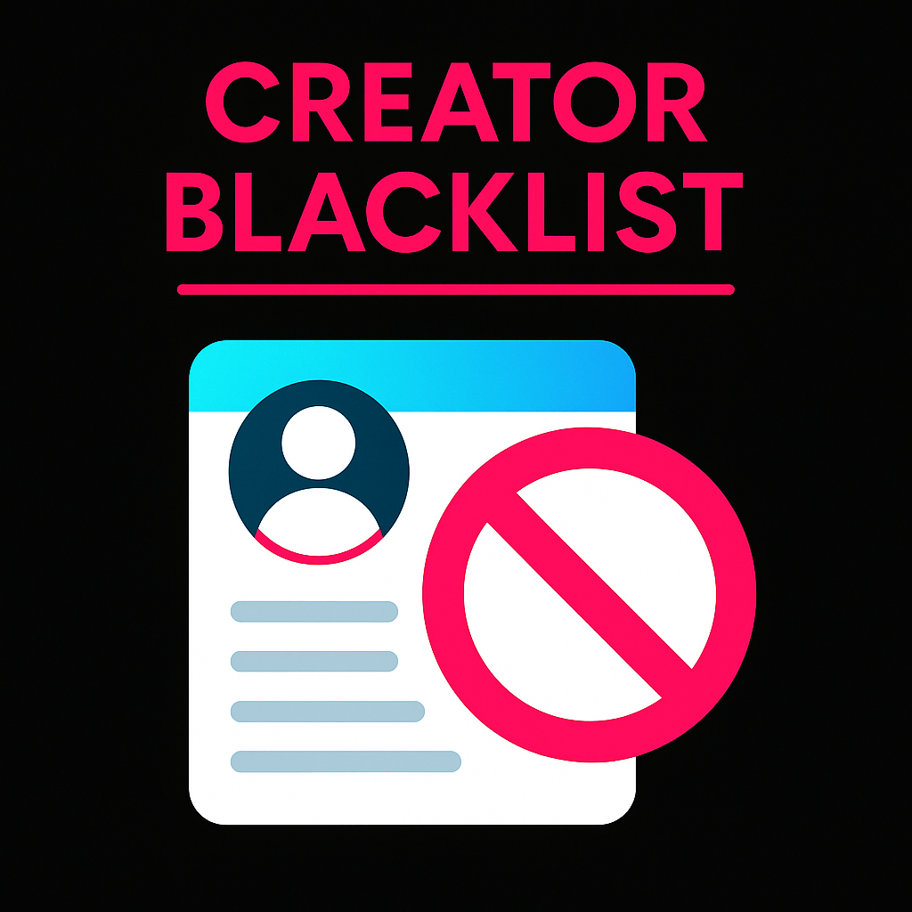 Creator Blacklist Image